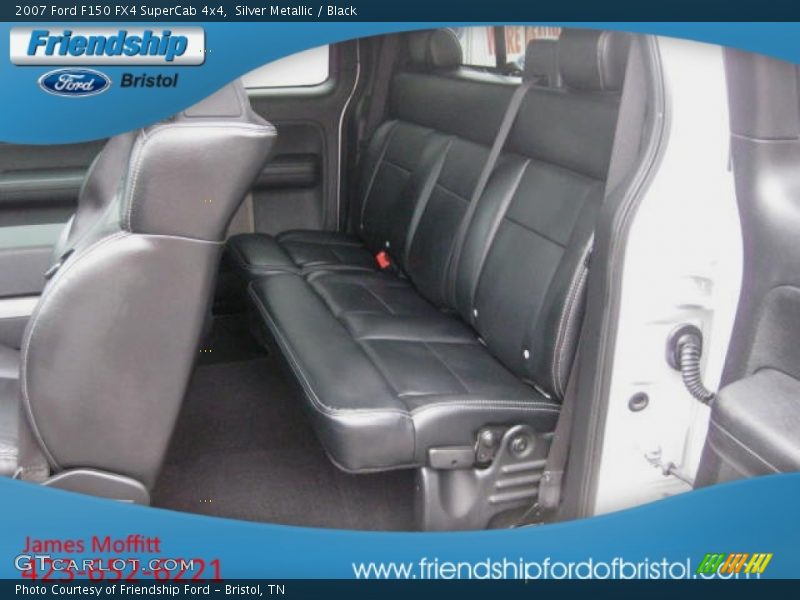 Silver Metallic / Black 2007 Ford F150 FX4 SuperCab 4x4