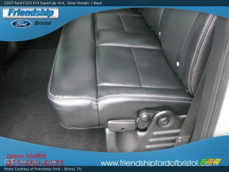 Silver Metallic / Black 2007 Ford F150 FX4 SuperCab 4x4
