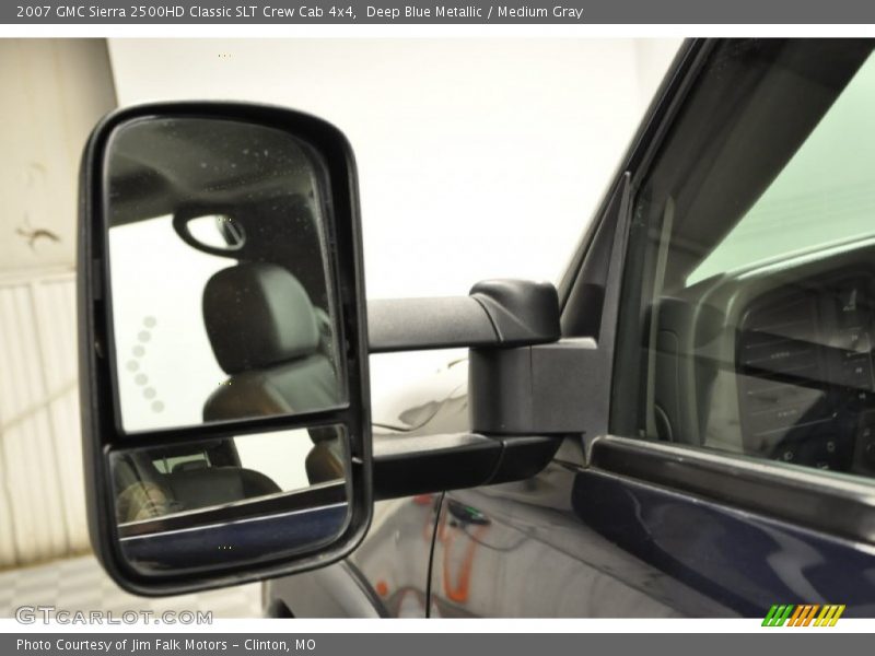 Deep Blue Metallic / Medium Gray 2007 GMC Sierra 2500HD Classic SLT Crew Cab 4x4