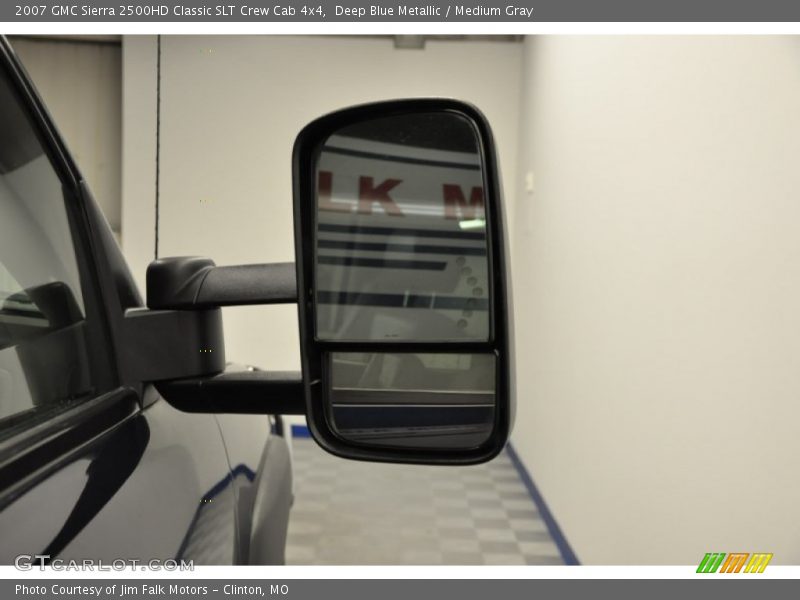 Deep Blue Metallic / Medium Gray 2007 GMC Sierra 2500HD Classic SLT Crew Cab 4x4