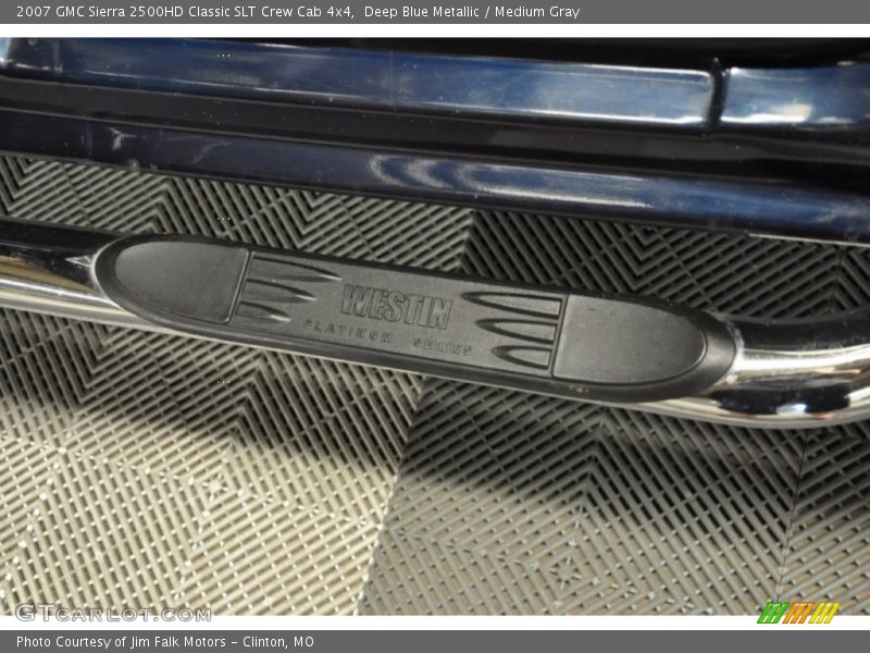 Deep Blue Metallic / Medium Gray 2007 GMC Sierra 2500HD Classic SLT Crew Cab 4x4
