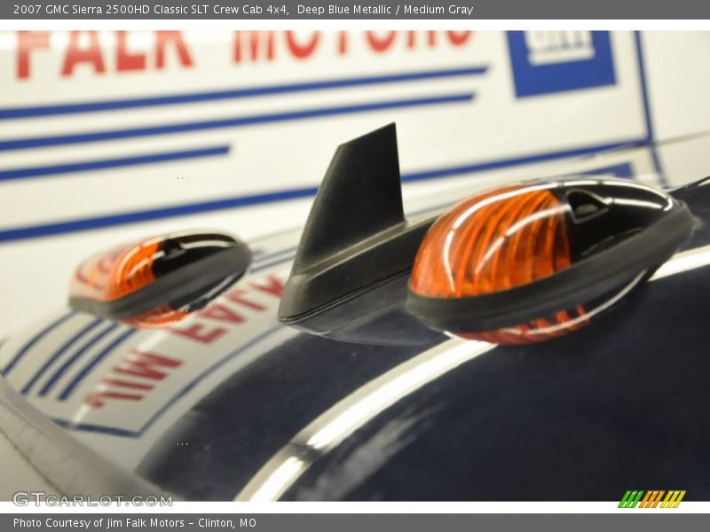 Deep Blue Metallic / Medium Gray 2007 GMC Sierra 2500HD Classic SLT Crew Cab 4x4