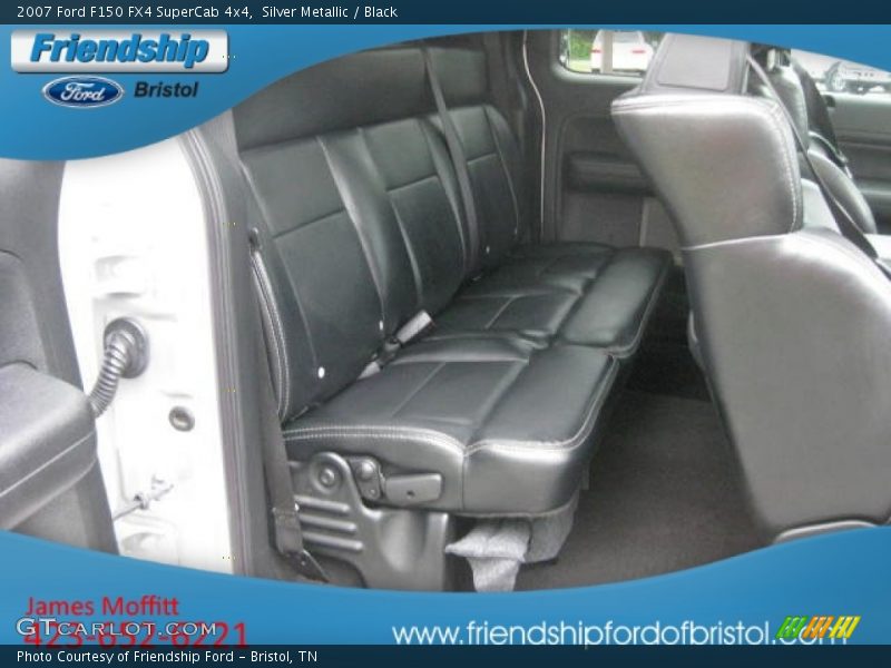 Silver Metallic / Black 2007 Ford F150 FX4 SuperCab 4x4