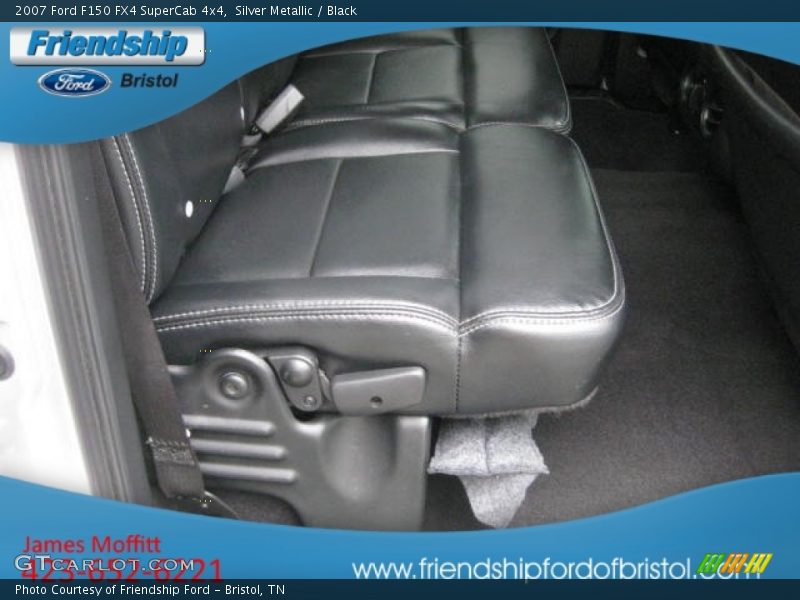 Silver Metallic / Black 2007 Ford F150 FX4 SuperCab 4x4