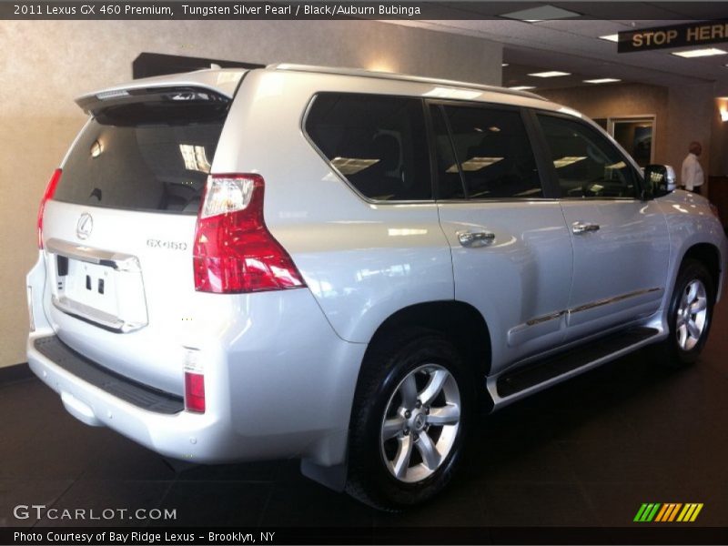 Tungsten Silver Pearl / Black/Auburn Bubinga 2011 Lexus GX 460 Premium