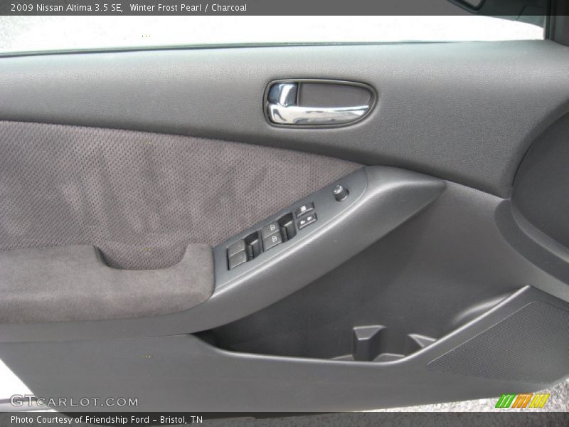Winter Frost Pearl / Charcoal 2009 Nissan Altima 3.5 SE