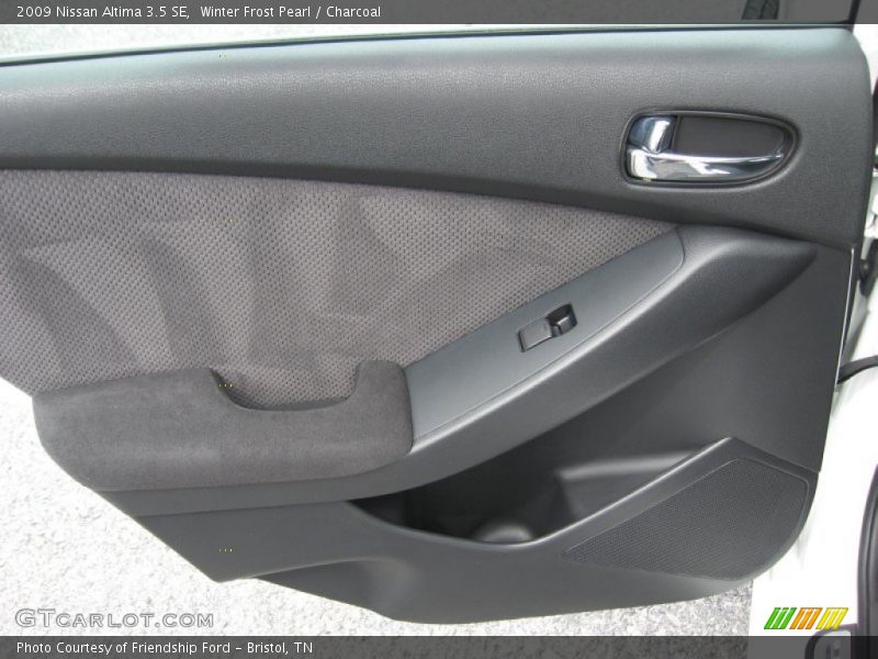 Winter Frost Pearl / Charcoal 2009 Nissan Altima 3.5 SE