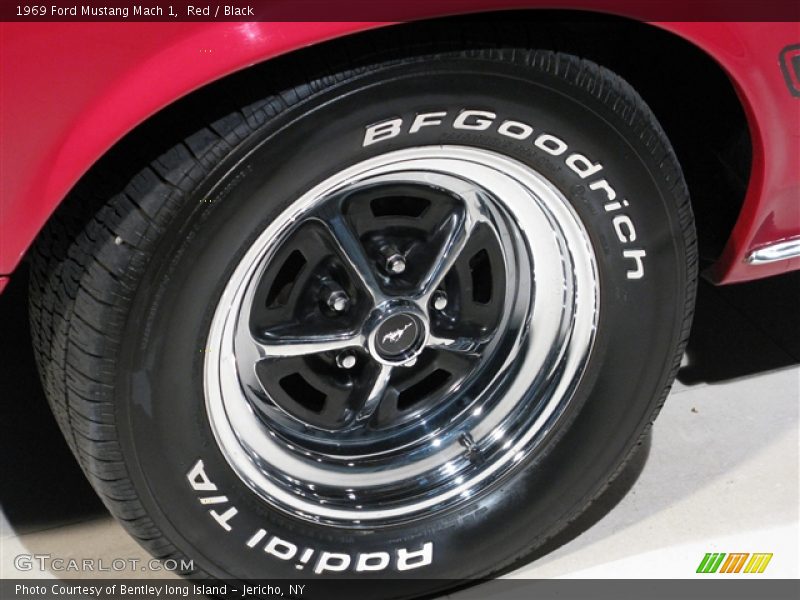 Red / Black 1969 Ford Mustang Mach 1