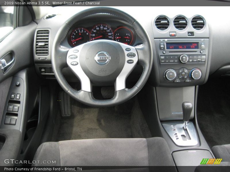 Winter Frost Pearl / Charcoal 2009 Nissan Altima 3.5 SE