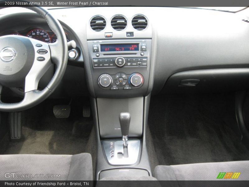 Winter Frost Pearl / Charcoal 2009 Nissan Altima 3.5 SE