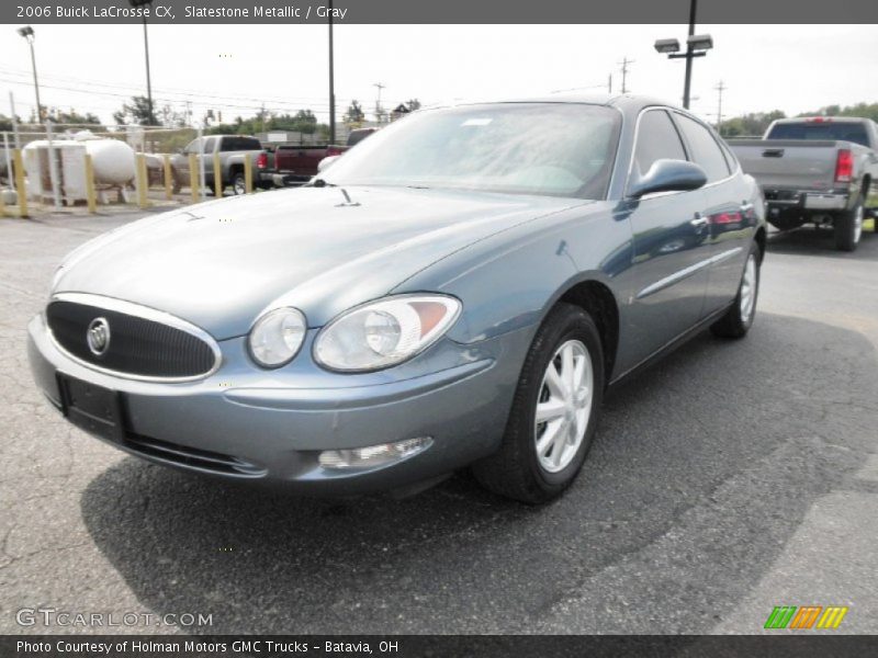 Slatestone Metallic / Gray 2006 Buick LaCrosse CX
