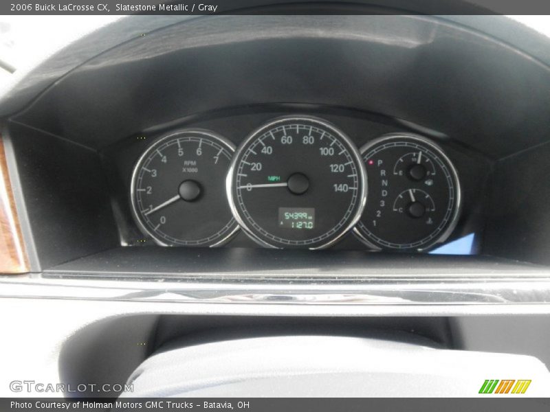 Slatestone Metallic / Gray 2006 Buick LaCrosse CX