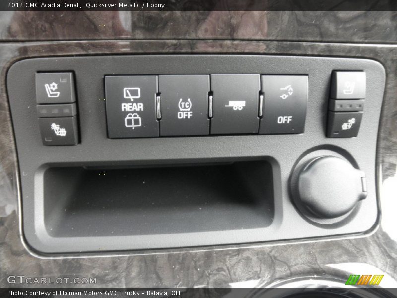 Quicksilver Metallic / Ebony 2012 GMC Acadia Denali