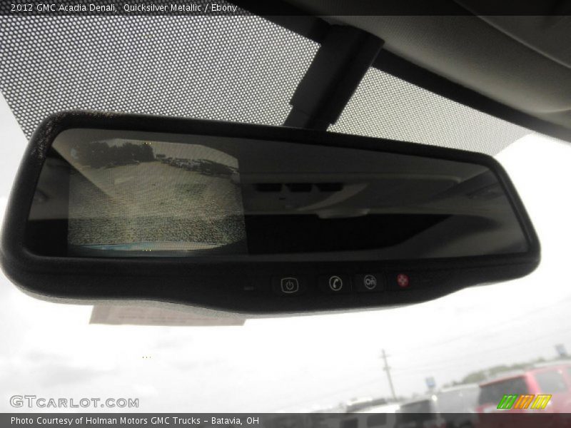 Quicksilver Metallic / Ebony 2012 GMC Acadia Denali