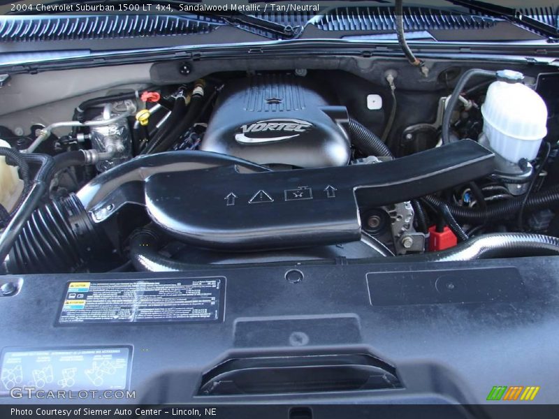 Sandalwood Metallic / Tan/Neutral 2004 Chevrolet Suburban 1500 LT 4x4