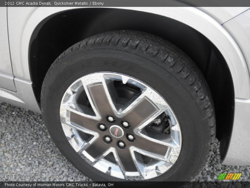 Quicksilver Metallic / Ebony 2012 GMC Acadia Denali