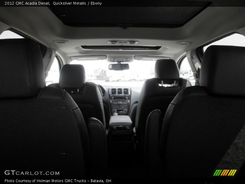 Quicksilver Metallic / Ebony 2012 GMC Acadia Denali