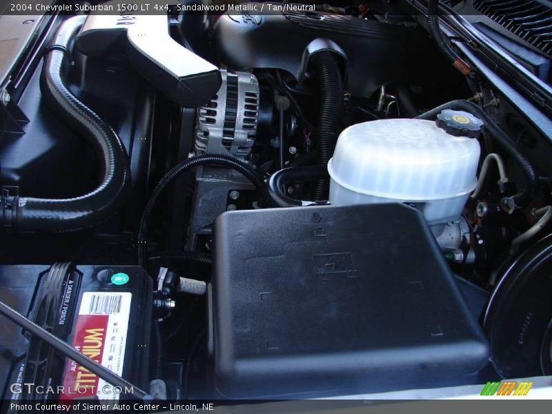 Sandalwood Metallic / Tan/Neutral 2004 Chevrolet Suburban 1500 LT 4x4