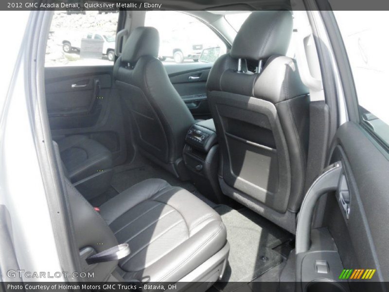 Quicksilver Metallic / Ebony 2012 GMC Acadia Denali