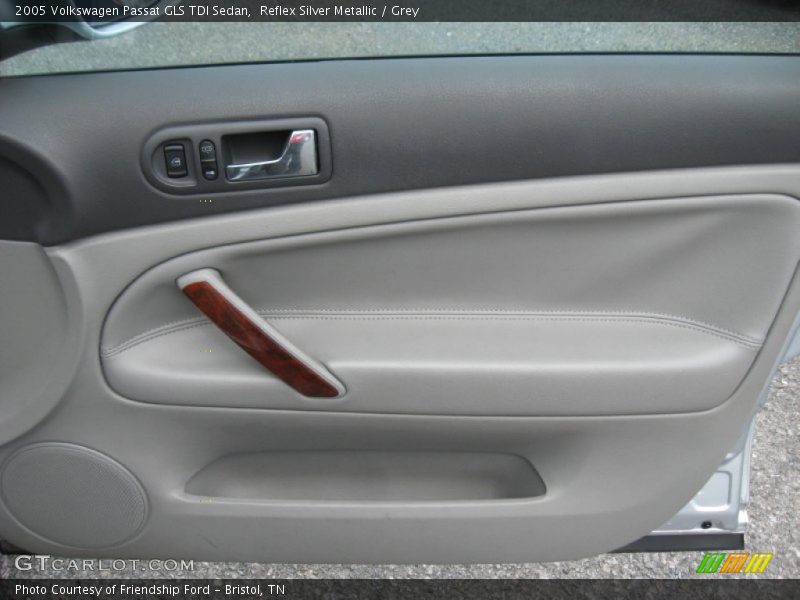 Reflex Silver Metallic / Grey 2005 Volkswagen Passat GLS TDI Sedan