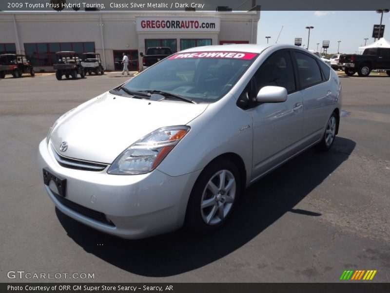 Classic Silver Metallic / Dark Gray 2009 Toyota Prius Hybrid Touring
