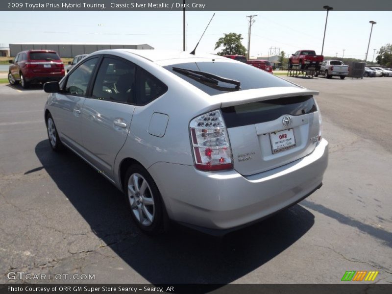 Classic Silver Metallic / Dark Gray 2009 Toyota Prius Hybrid Touring
