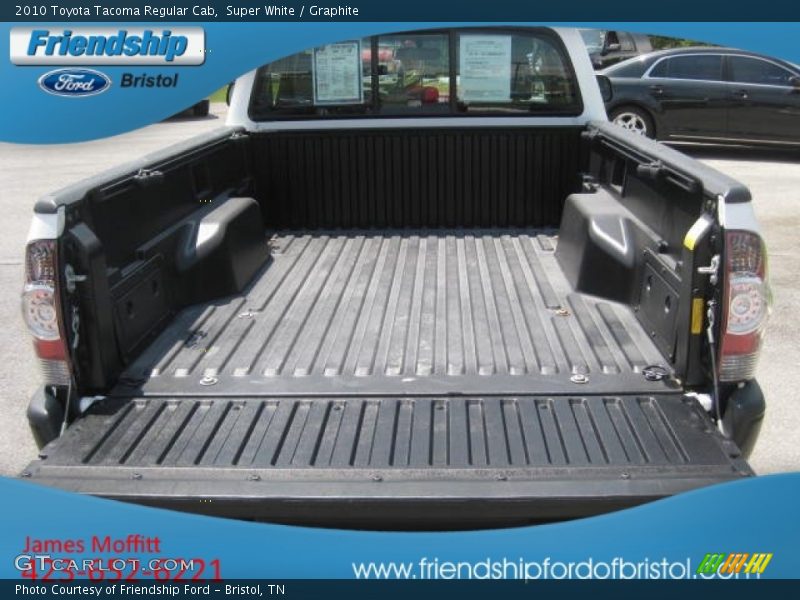 Super White / Graphite 2010 Toyota Tacoma Regular Cab