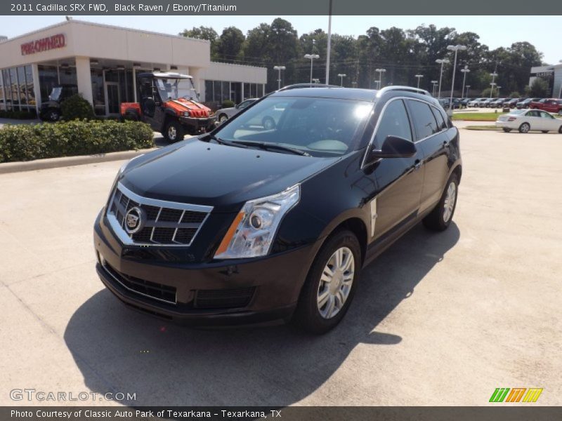 Black Raven / Ebony/Titanium 2011 Cadillac SRX FWD