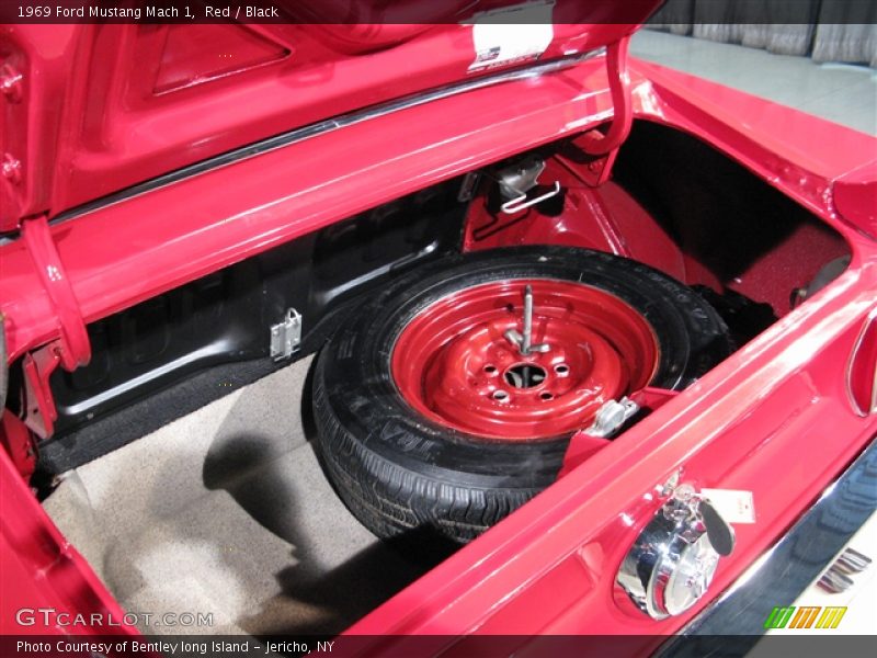 Red / Black 1969 Ford Mustang Mach 1