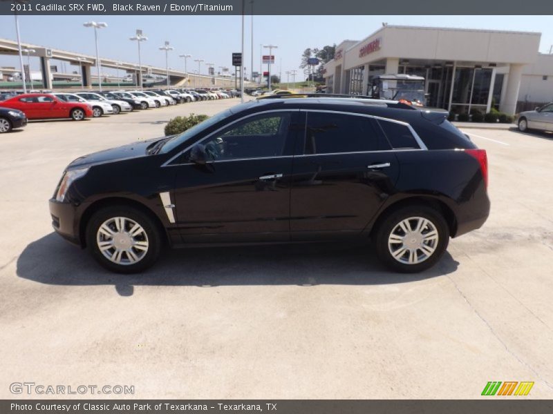 Black Raven / Ebony/Titanium 2011 Cadillac SRX FWD