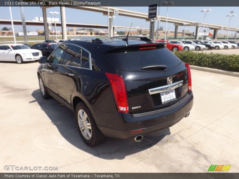 Black Raven / Ebony/Titanium 2011 Cadillac SRX FWD