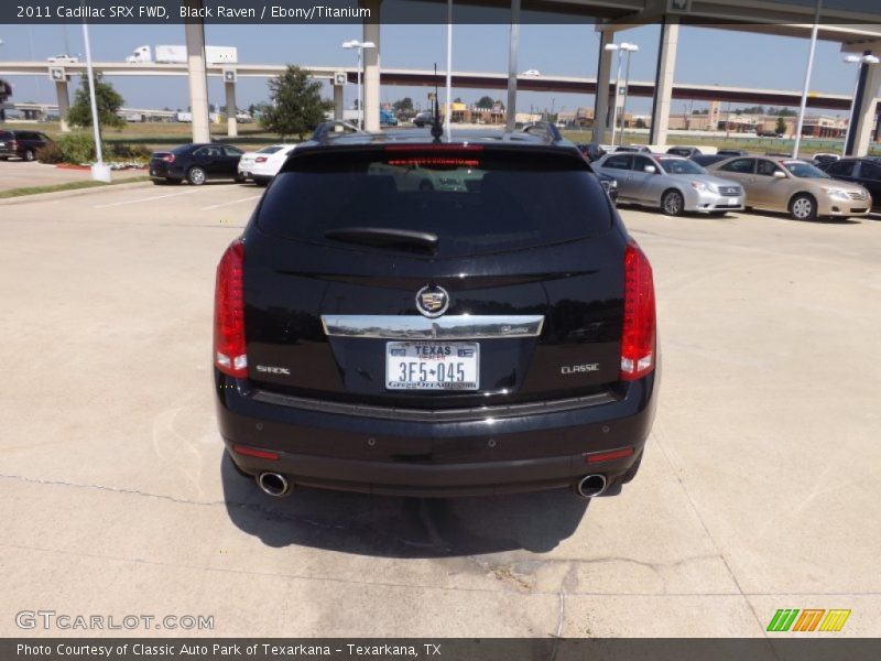 Black Raven / Ebony/Titanium 2011 Cadillac SRX FWD