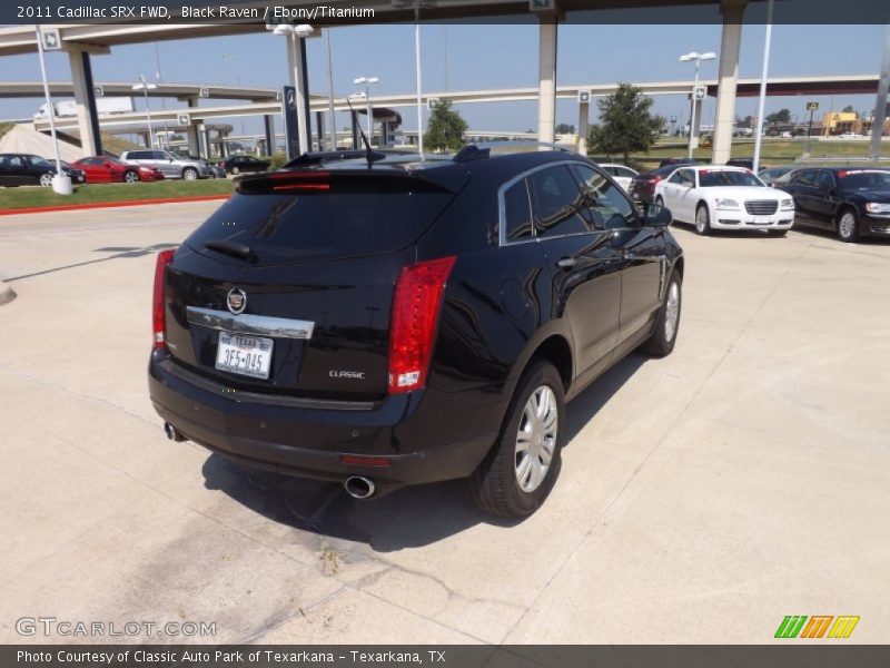 Black Raven / Ebony/Titanium 2011 Cadillac SRX FWD