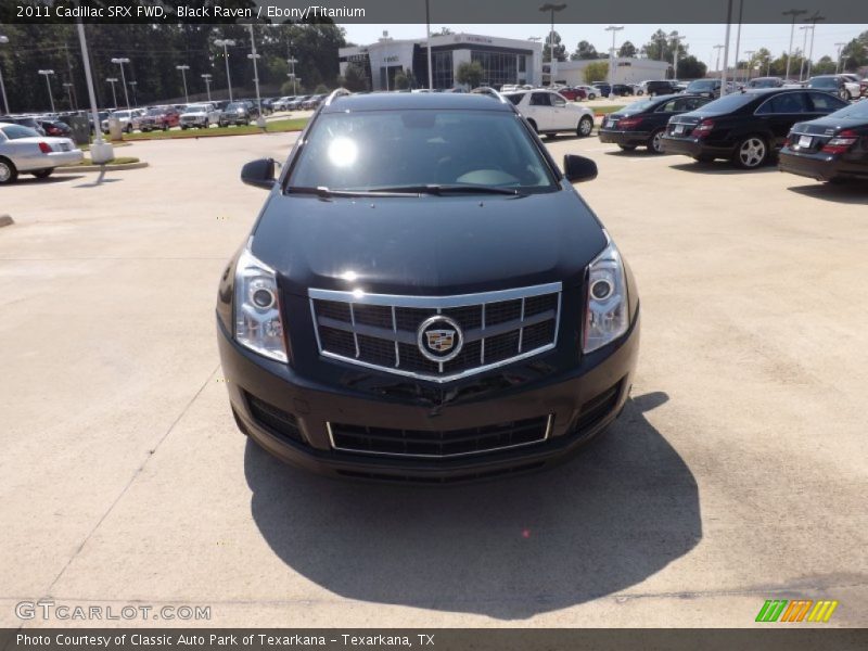 Black Raven / Ebony/Titanium 2011 Cadillac SRX FWD