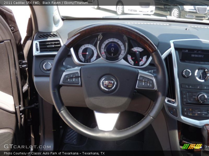 Black Raven / Ebony/Titanium 2011 Cadillac SRX FWD