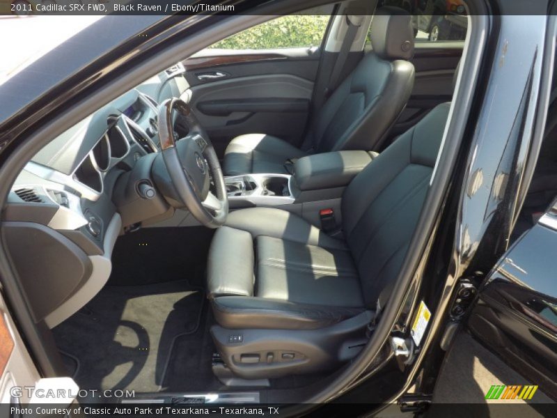 Black Raven / Ebony/Titanium 2011 Cadillac SRX FWD