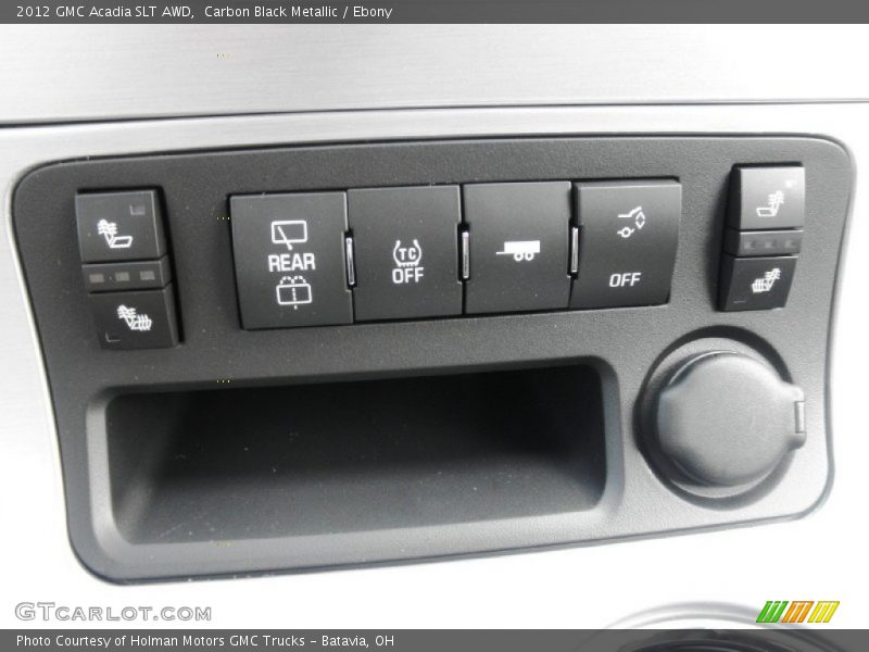 Carbon Black Metallic / Ebony 2012 GMC Acadia SLT AWD
