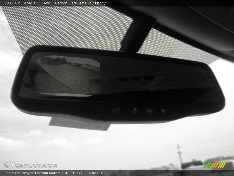 Carbon Black Metallic / Ebony 2012 GMC Acadia SLT AWD