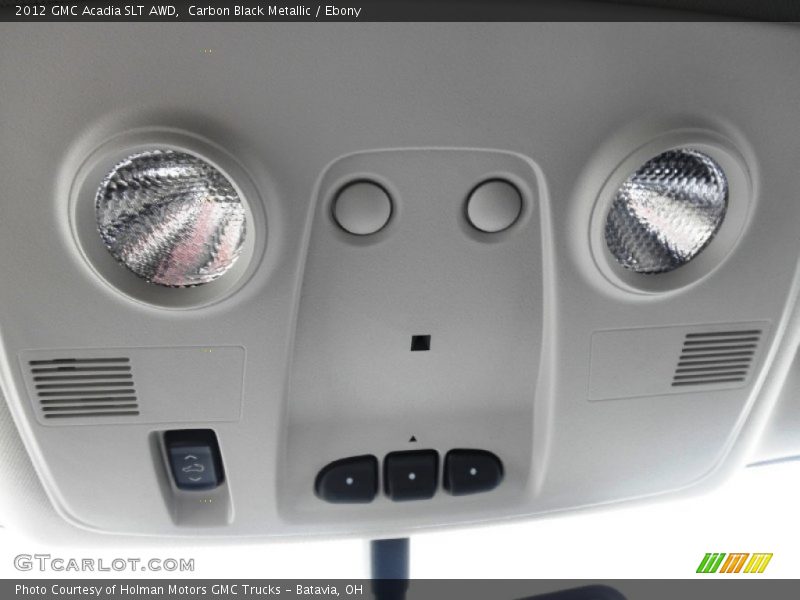 Carbon Black Metallic / Ebony 2012 GMC Acadia SLT AWD
