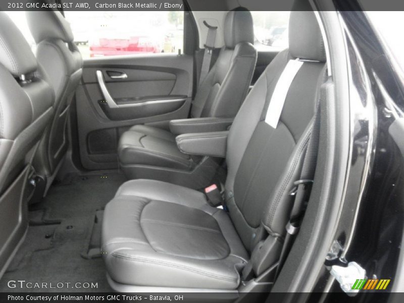 Carbon Black Metallic / Ebony 2012 GMC Acadia SLT AWD