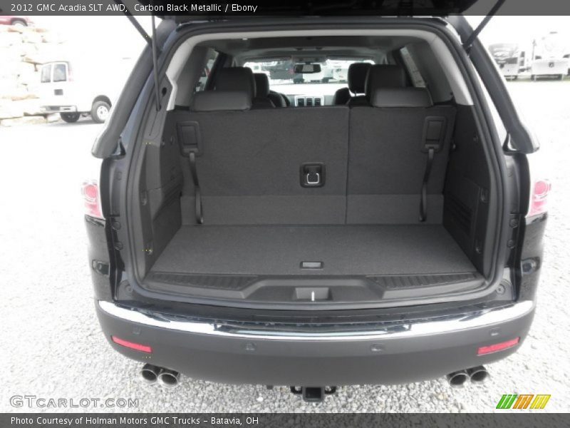 Carbon Black Metallic / Ebony 2012 GMC Acadia SLT AWD