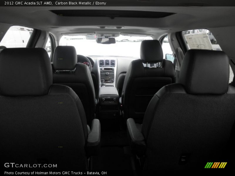 Carbon Black Metallic / Ebony 2012 GMC Acadia SLT AWD