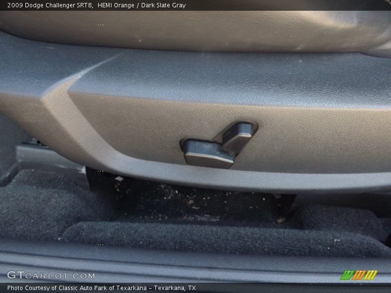 HEMI Orange / Dark Slate Gray 2009 Dodge Challenger SRT8