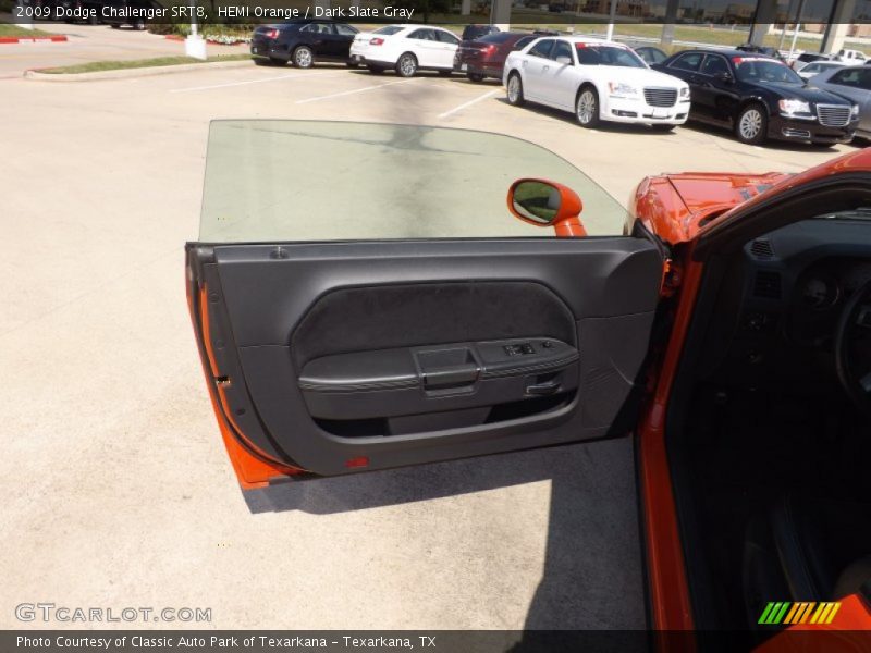 HEMI Orange / Dark Slate Gray 2009 Dodge Challenger SRT8