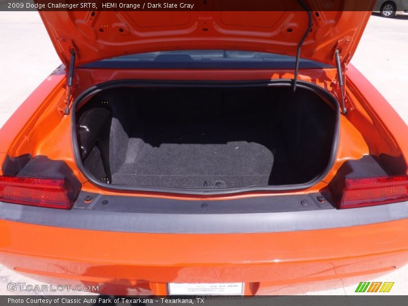 HEMI Orange / Dark Slate Gray 2009 Dodge Challenger SRT8
