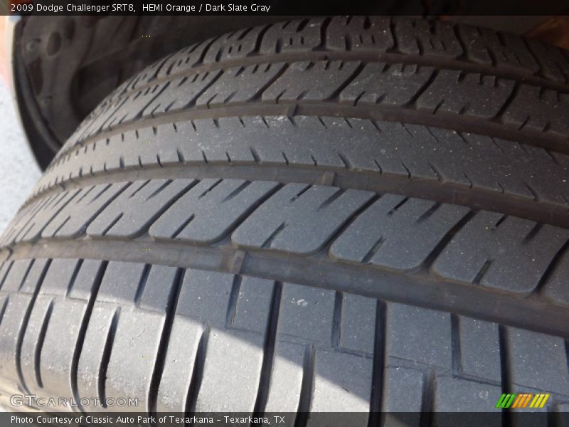 HEMI Orange / Dark Slate Gray 2009 Dodge Challenger SRT8