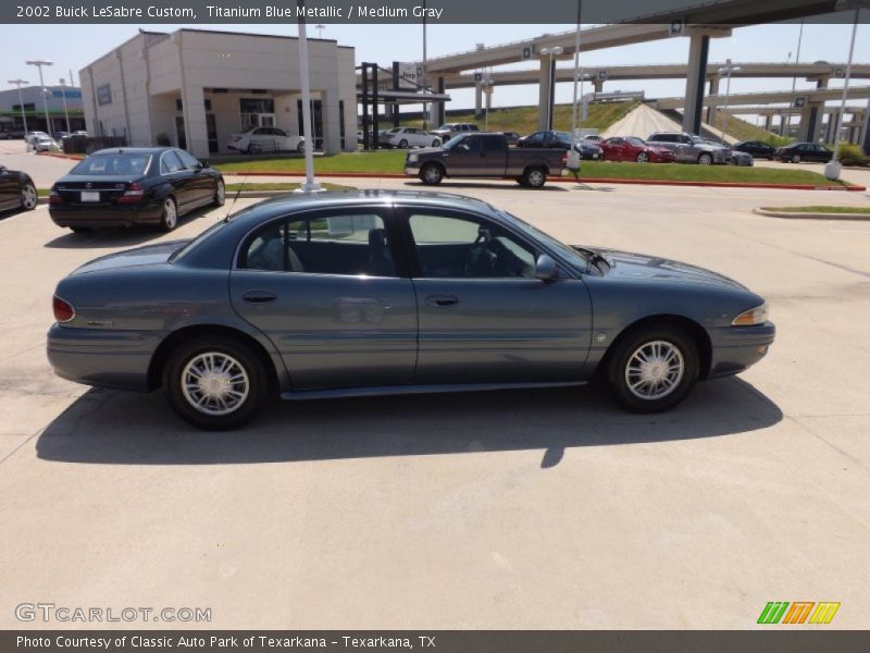 Titanium Blue Metallic / Medium Gray 2002 Buick LeSabre Custom