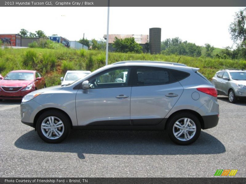 Graphite Gray / Black 2013 Hyundai Tucson GLS