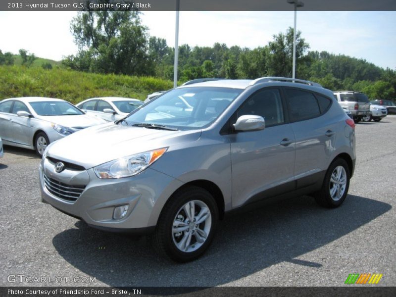 Graphite Gray / Black 2013 Hyundai Tucson GLS