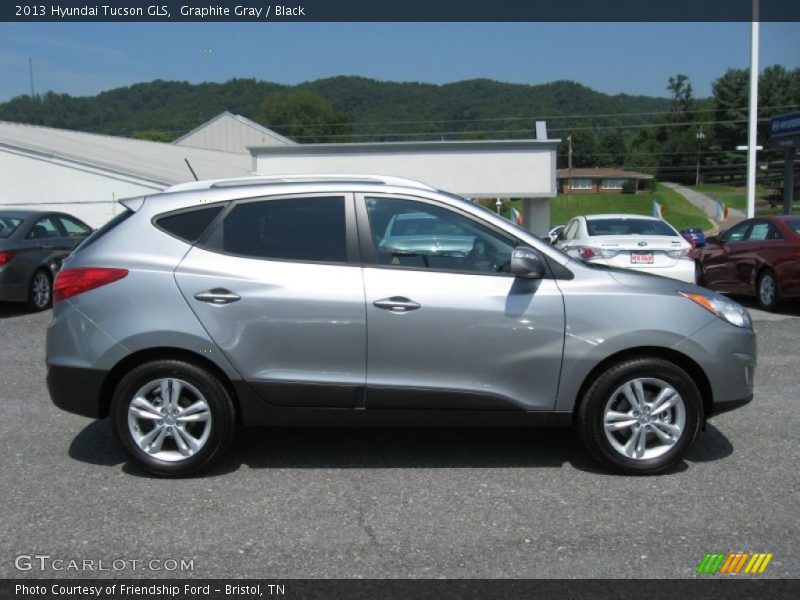 Graphite Gray / Black 2013 Hyundai Tucson GLS